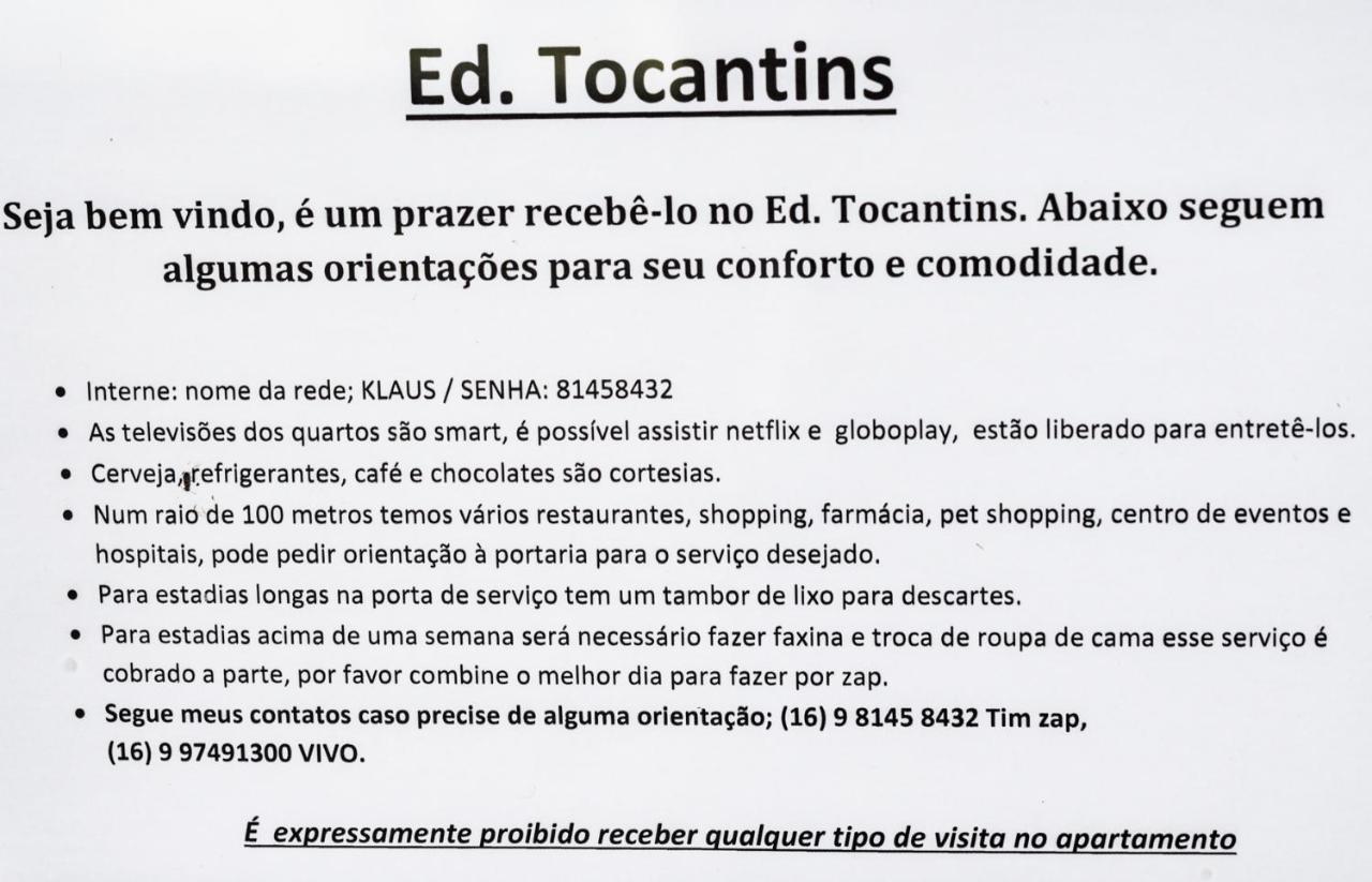 Edificio Tocantins Рибейран-Прету Экстерьер фото